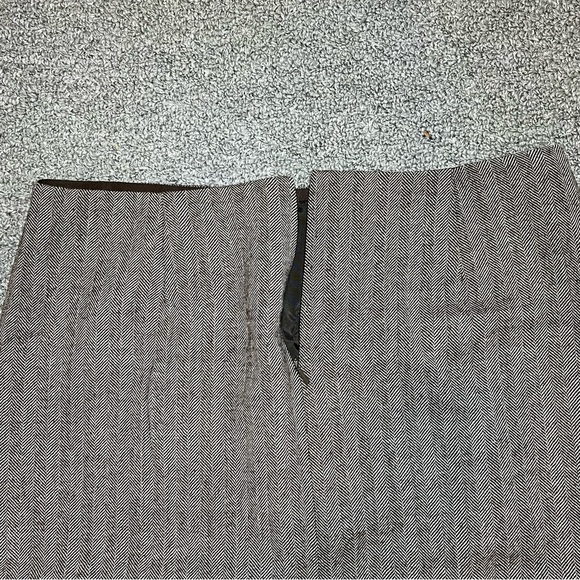 Vintage J.CREW Wool Pencil Skirt Womens Size 8 Brown Lined Business Acedamia - Picture 9 of 10